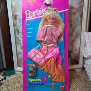 Barbie Sports Doll with Pink Outfit
